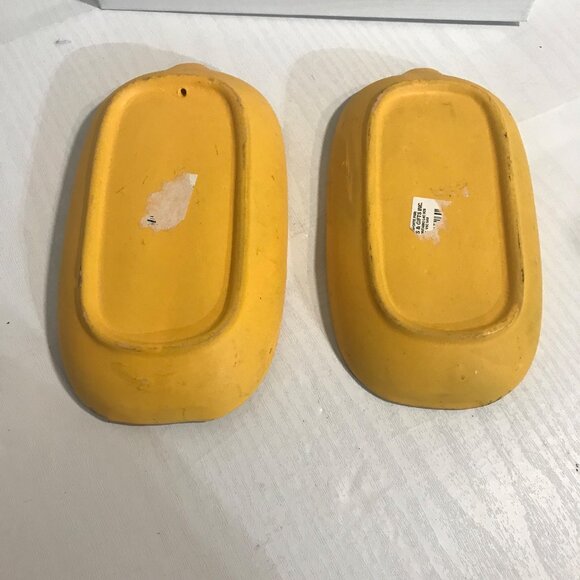 Halloween Pumpkin Decorative Trays Set of 2  Smiling Jack-O'-Lantern Design - Picture 5 of 7